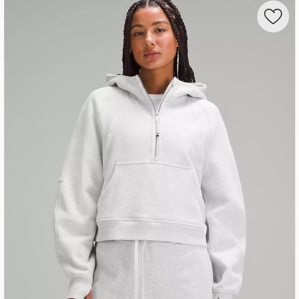 Scuba oversize XS/S heatherd grey sweatshirt